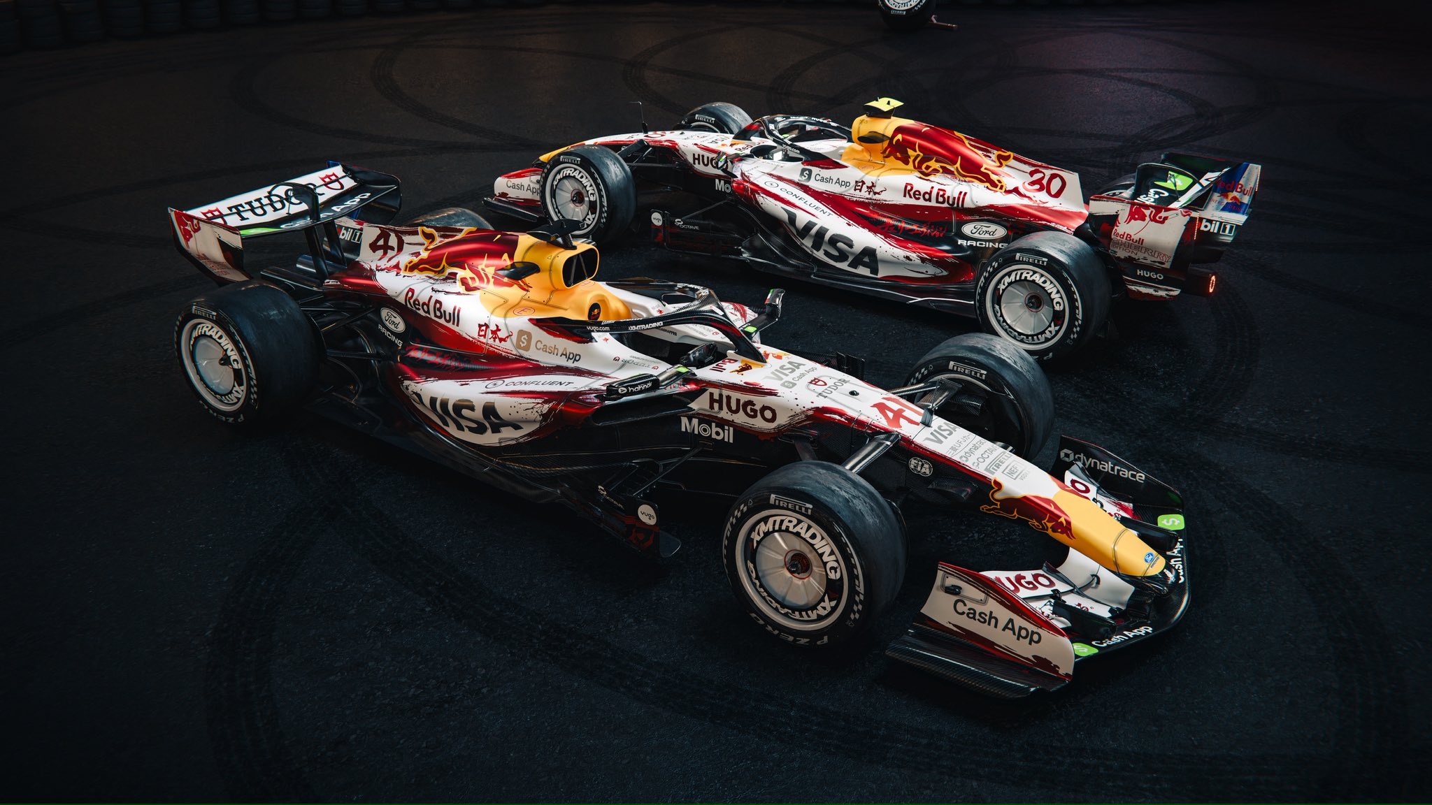 VCARB Spring Edition livery front view - Japanese Grand Prix 2026